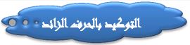 التوكيد بالحرف الزائد